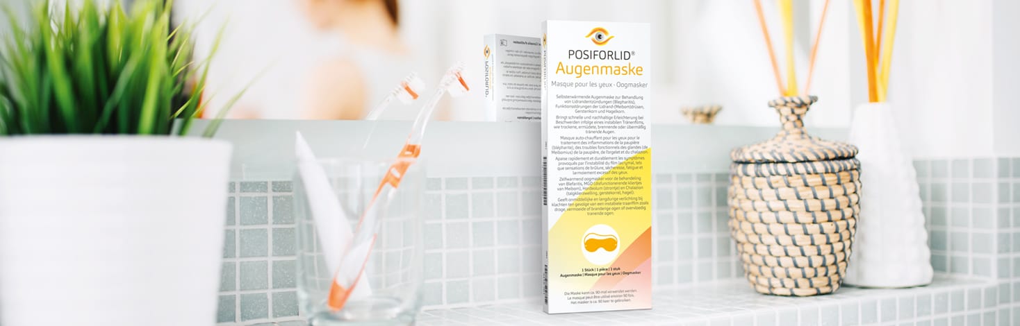 POSIFORLID eye mask - As important as cleaning your teeth.