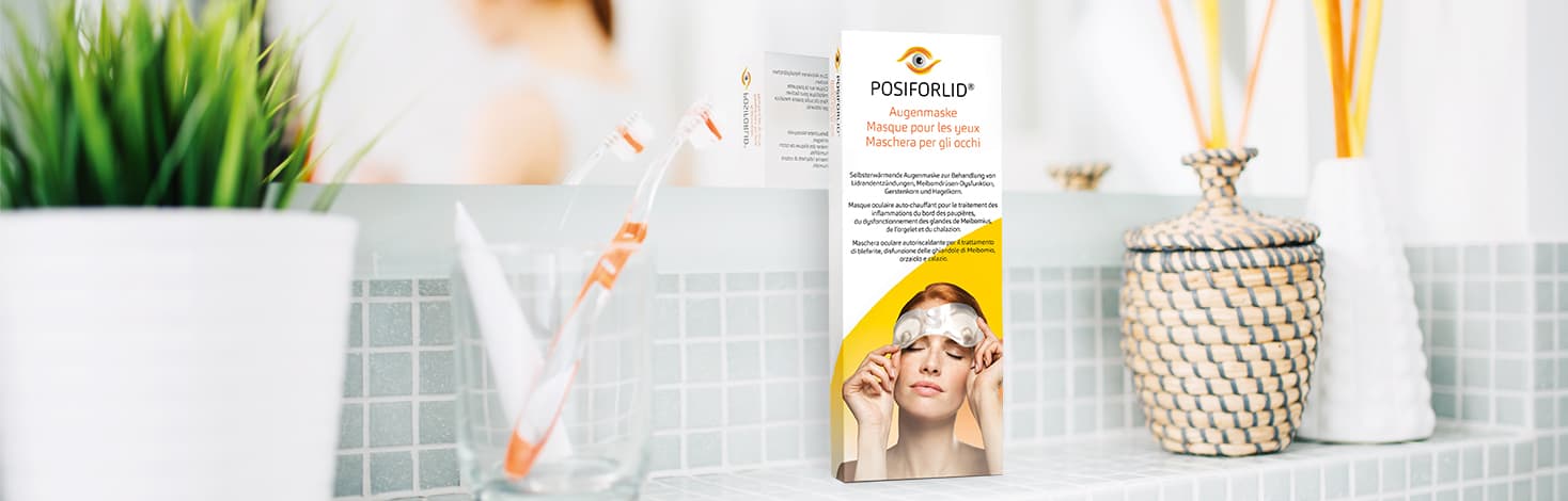POSIFORLID eye mask - As important as cleaning your teeth.